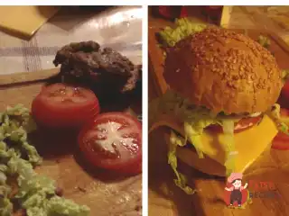 Домашні гамбургери з маринованими огірками