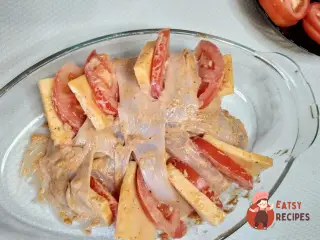 Крок 11: Куряча грудка з помідорами та сиром