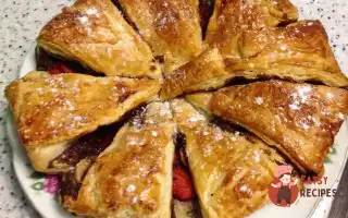 Шоколадний Пиріг Із Листкового Тіста