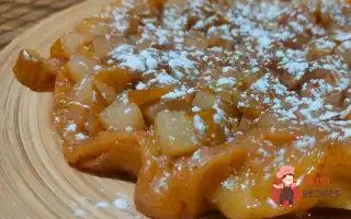 Пиріг із грушами та корицею