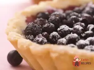 Тарталетки з чорничною начинкою