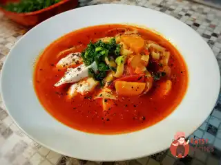 Лагман з куркою та селерою