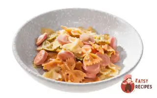Паста А-Ля Карбонару З Сосисками