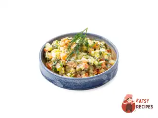 Олів'є з червоною рибою