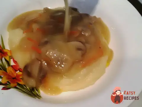 Грибний соус із зеленню