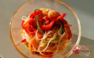Фунчоза З Овочами Та Морквою По-Корейськи