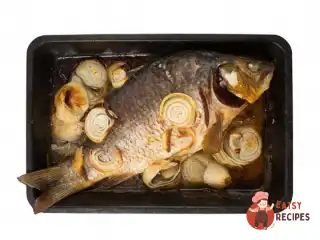 Короп, приготований з пивом