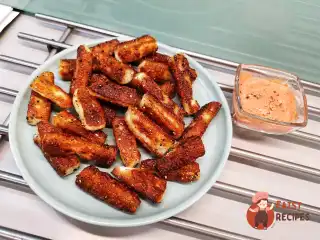 Закуска із сиру халумі
