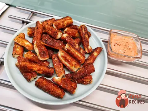 Закуска із сиру халумі