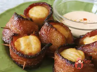 Загорнутий у таємниче м'ясо ядерник (гребінці в беконі)