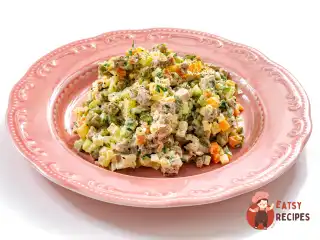 Класичний олів'є з яловичиною