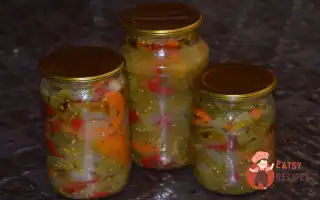 Салат Із Зелених Помідорів На Зиму