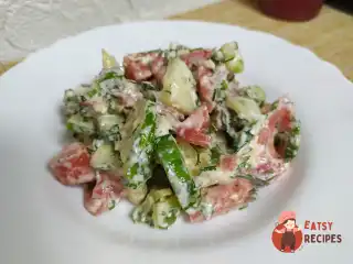 Салат зі свіжих овочів