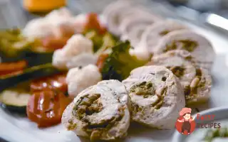 Курячі Рулети З Паровими Овочами