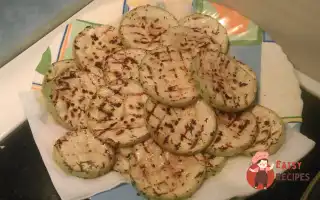 Кабачки В Маринаді, Смажені На Сковороді-Гриль.