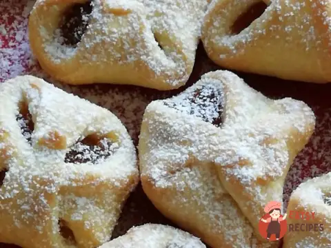 Печиво з джемом на сметані