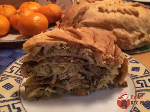 Пиріг «Курник» за старовинним рецептом
