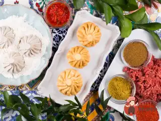 Хінкали смажені