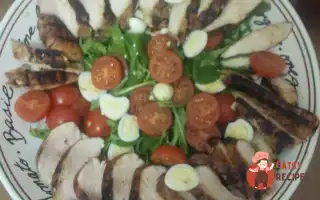 Салат «Цезар» Із Часниковим Майонезом