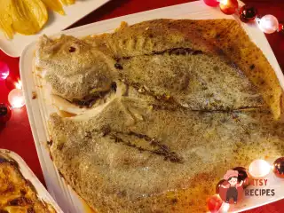 Тюрбо з картоплею та фенхелем