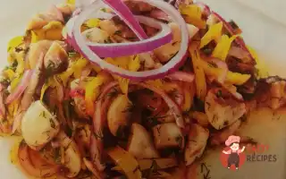 Грибний Салат У Маринаді