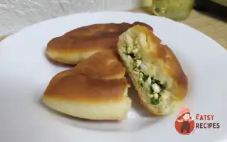 Пиріжки З Яйцем І Зеленою Цибулею