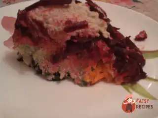 Вегетаріанська оселедець під шубою