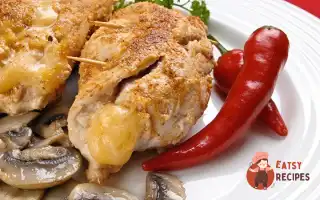 Курячі Котлети З Грибами Та Сиром