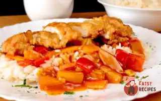 Смажена Курка З Рисом Німецькою (Гебакенес-Хенхен)