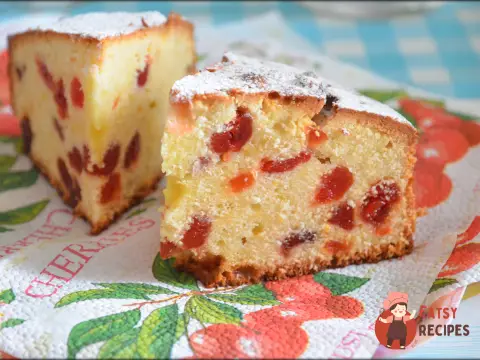 Кекс з вишнями