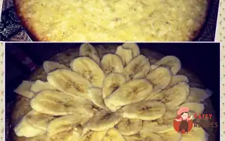 Банановий Пиріг У Мультиварці