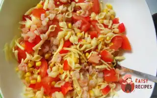Італійський Салат З Шинкою, Сиром Та Овочами