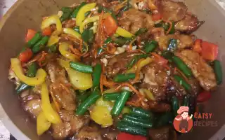 Свинина В Кисло-Солодкому Соусі Китайською (Кубаро)