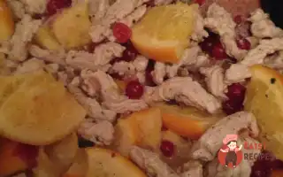 Індичка З Журавлиною Та Апельсинами