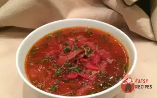 Борщ Із Качкою Та Грибами