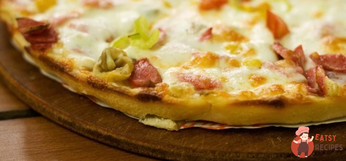 Піца зі шпиком, брюссельською капустою та мигдалем