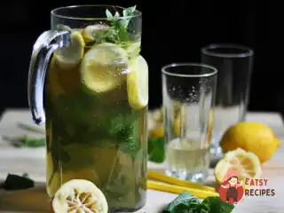 Лимонад із зеленого чаю