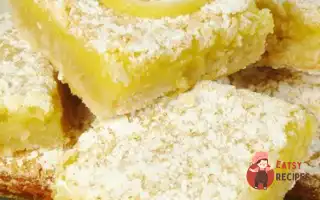 Лимонне Печиво З Ваніллю