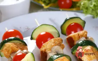 Курячий Шашлик З Овочами