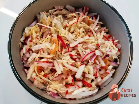 Салат із часником