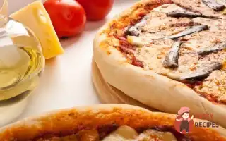 Піца На Дріжджовому Тесті З Томатами Та Анчоусами