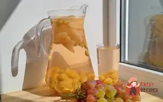 Виноградний Компот На Зиму З Яблуком Та Корицею Без Стерилізації.