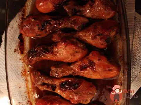 Медово-лимонні курячі ніжки