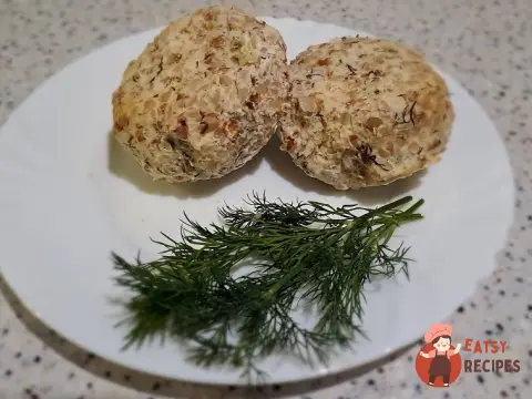Курячі котлети з гречкою, запечені в духовці