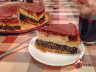 Маково-сирний пиріг