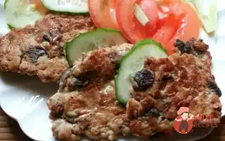 Рубані Котлети З Індички З Грибами