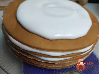 Крок 13: Медівник у стилі Naked Cake
