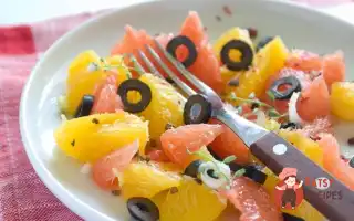 Апельсиновий Салат З Оливками