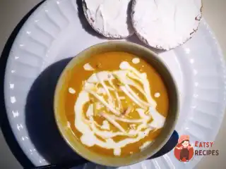 Крем-суп з гарбуза та моркви