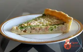 Кіш З Рисом, Лососем Та Спаржею